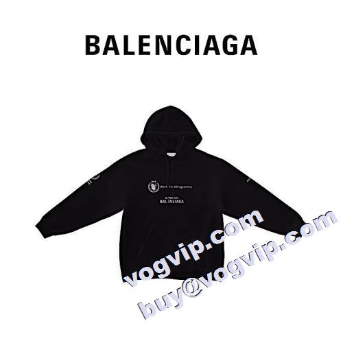 BALENCIAGAコピー 爆買い人気2022 バレンシアガコピーブランドパーカー品質保証定番人気 2色可選 欧米風