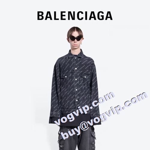 人気定番2022 BALENCIAGAブランドコピー デニムジャケット 人気セール100%新品 バレンシアガスーパーコピー 激安