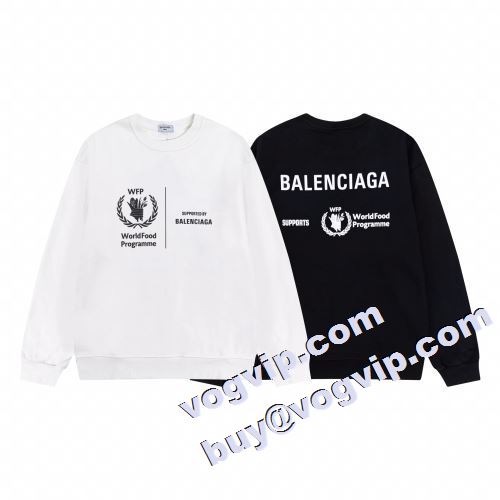 バレンシアガスーパーコピー お買い得新作 人気定番2022 プルオーバーパーカー BALENCIAGAコピー 2色可選