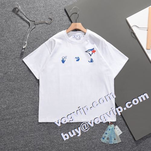 大人気なレットショップ OFF-WHITE 2色可選 品質保証2022 半袖Tシャツオフホワイトブランドスーパーコピー