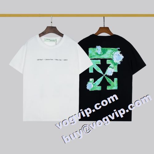 激安大特価定番人気 最安値2022 OFF-WHITE オフホワイトスーパーコピー 激安 2色可選 半袖Tシャツ 海外販売