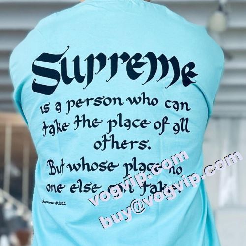 数量限定定番人気 2022最新入荷 SUPREMEブランド コピー Tシャツ/半袖 3色可選 シュプリームスーパーコピー 