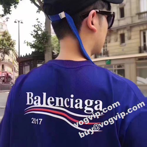  半袖Tシャツ 上品に着こなせ 3色可選  バレンシアガコピー 高品質 BALENCIAGAコピー 2022 