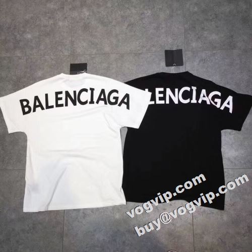  半袖Tシャツ BALENCIAGAコピー 2色可選 確定となる上品 バレンシアガコピー 2022 カッコいい印象を付ける 