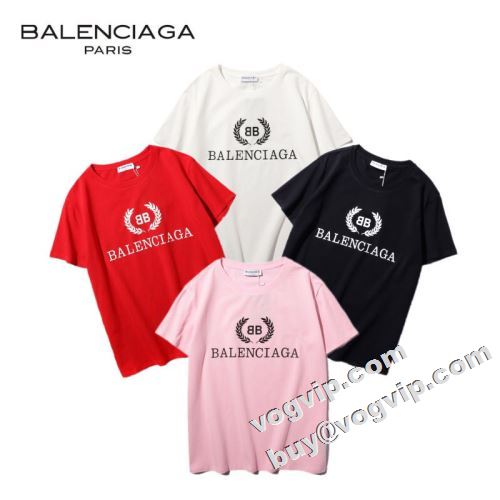  頑丈な素材 多色可選 バレンシアガコピー BALENCIAGAコピー 機能性も備えたアイテム  2022 半袖Tシャツ  