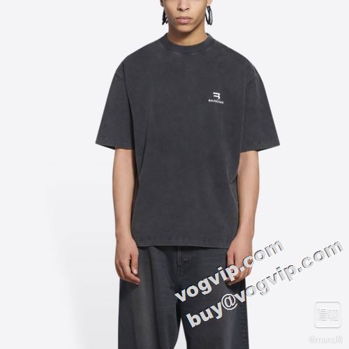  バレンシアガコピー 今一番HOTな新品 BALENCIAGAコピー 2022 半袖Tシャツ カジュアル 