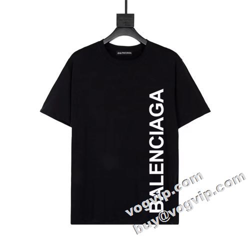  半袖Tシャツ 着回し度抜群 2色可選 バレンシアガコピー 2022 BALENCIAGAコピー 頑丈な素材   