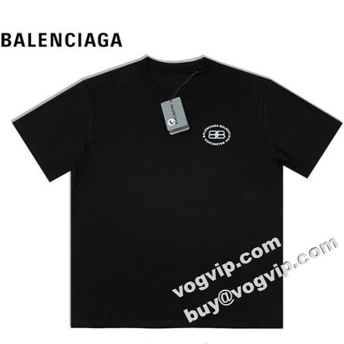  着回し度抜群 バレンシアガコピー BALENCIAGAコピー 2022 半袖Tシャツ 高評価の人気品 