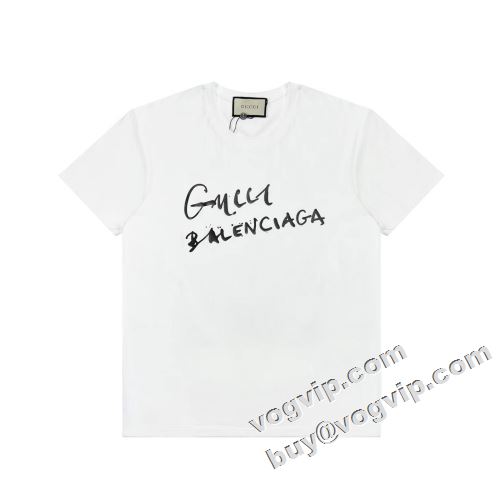 BALENCIAGAコピー 今一番HOTな新品 バレンシアガコピー 2色可選 2022 半袖Tシャツ カッコいい印象を付ける 