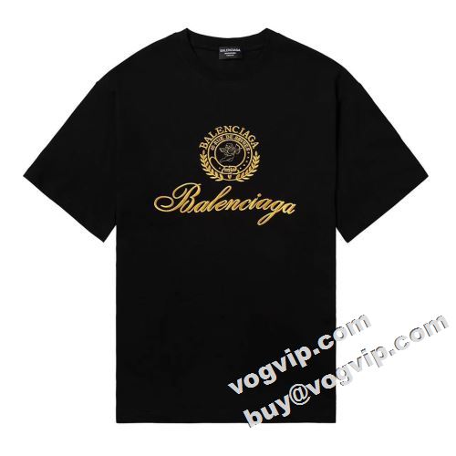  半袖Tシャツ 今一番HOTな新品 2色可選 BALENCIAGAコピー ラックスした雰囲気 バレンシアガコピー 2022  