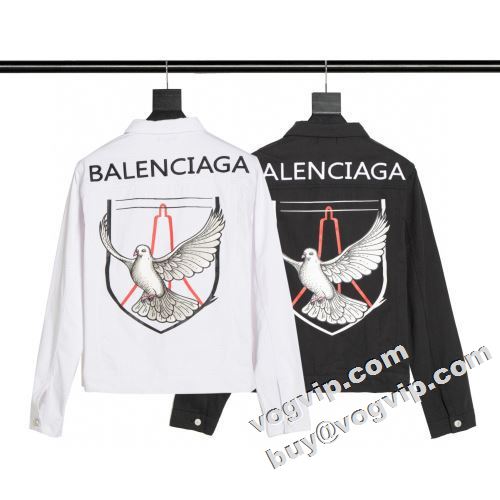  人目を惹くデザイン デニムジャケット BALENCIAGAコピー 2022  バレンシアガコピー 大好評 2色可選 トップス   