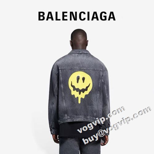  BALENCIAGAコピー 存在感のある バレンシアガコピー 風合いの出る トップス デニムジャケット 2022  