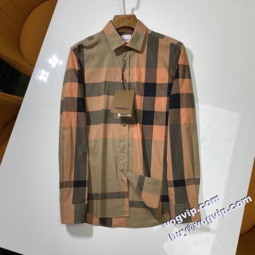 超目玉 ブランドスーパーコピー 2022秋服 ファッション 新作 バーバリー BURBERRY 長袖シャツ 3色可選