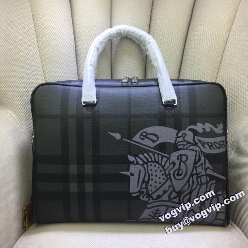 秋のお出かけに最適 スーパーコピー 2022 バーバリー BURBERRY ビジネスバッグ 2色可選 メンズ 通勤バッグ 39x28x5cm 大容量 軽い レザー おしゃれ 大容量