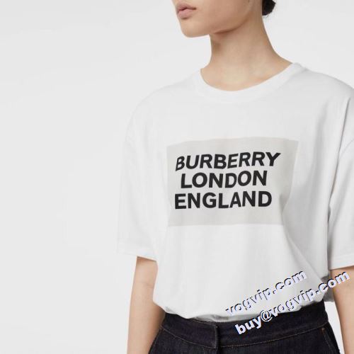 2022 抜群の雰囲気が作れる! バーバリー BURBERRYコピーブランド 半袖Tシャツ 2色可選 レイヤード風