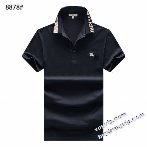 ◆モデル愛用◆ 2022 バーバリー BURBERRY 半袖ポロシャツ 2色可選 収縮性のある BURBERRYブランド 偽物 通販