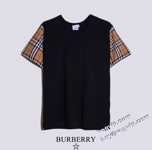 2022 高品質 バーバリー BURBERRY 半袖Tシャツ 2色可選 コピー 綿100％ 柔らかい