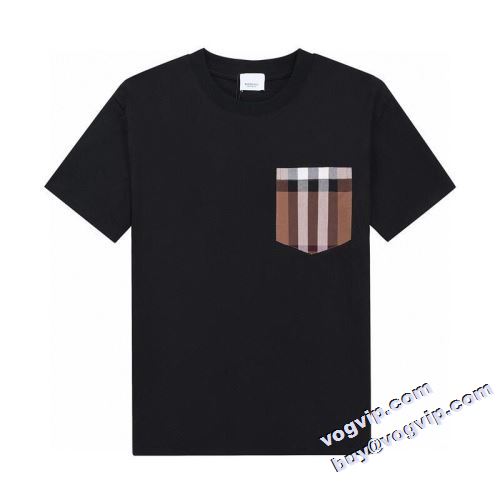 目玉商品 2022 バーバリー BURBERRY 半袖Tシャツ tシャツ 偽物はどんなコーディネートにも合わせられる着回しの利く一着です スーパーコピー 激安 2色可選