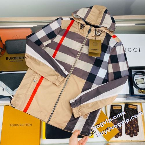 バーバリースーパーコピー 極上の着心地 2022秋冬 ジャケット メンズ バーバリー BURBERRY ブルゾン 1-3営業日発送