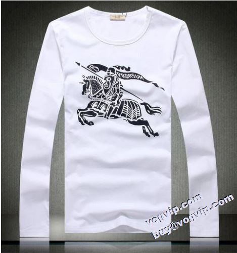 2022秋冬 上質 大人気! バーバリー BURBERRY 長袖Tシャツ 3色可選 バーバリーブランド コピー 通気性に優れた