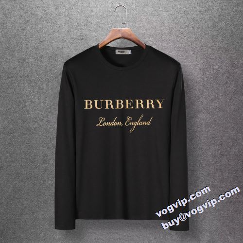 人気 ランキング 長袖Tシャツ 2022秋冬 バーバリー BURBERRY ラックスした雰囲気 バーバリースーパーコピー 4色可選