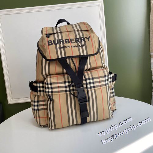 2022 バーバリーブランドコピー BURBERRY 完売品！ リュック バックパック 飽きの来ないシンプルでおしゃれなデザイン