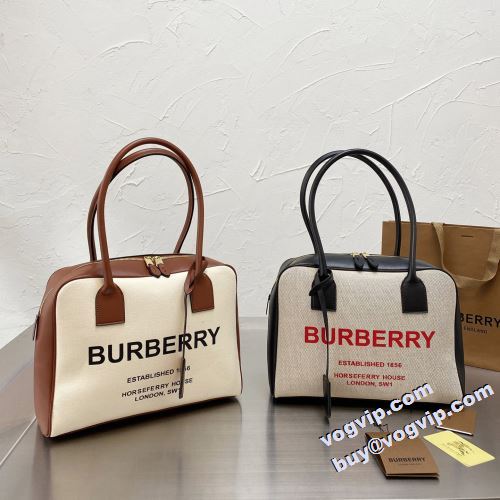 肌触りの気持ちい?  2022 手提げバッグ 韓国 ハンドバッグ バーバリー BURBERRY 2色可選 レディースバッグ BURBERRYブランドスーパーコピー