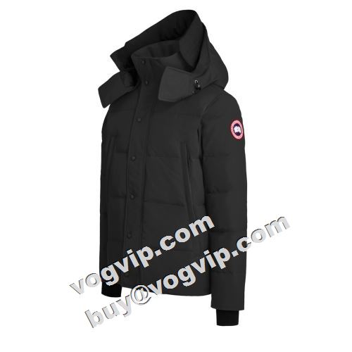 入手困難！ ダウンジャケット Canada Gooseコピー  WYNDHAM PARKA WITH HOOD TRIM 2022 カナダグース