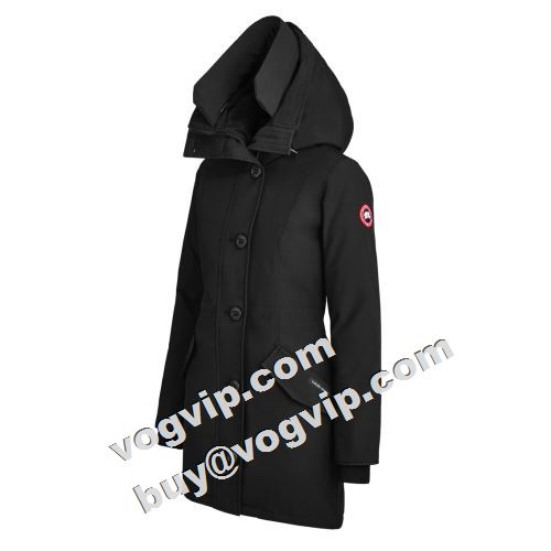 Canada Gooseコピー ROSSCLAIR PARKA WITH HOOD TRIM ダウンジャケット 2022 カナダグースコピー シルエットを引き締めスタイリッシュ