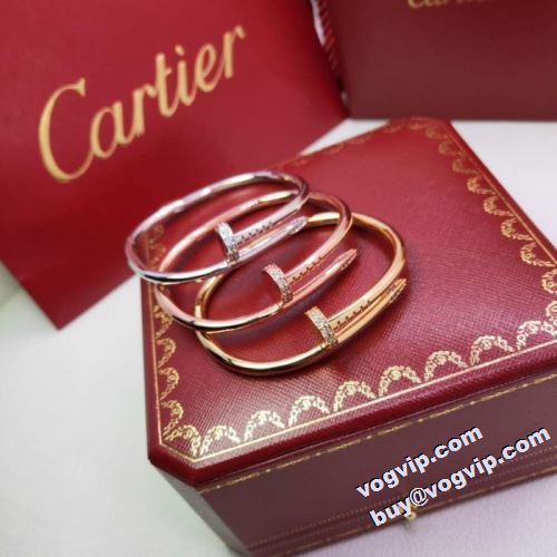 耐久性のある CARTIERスーパーコピー 2022 カルティエ CARTIER バングル ブレスレット 3色可選 売れ筋1位