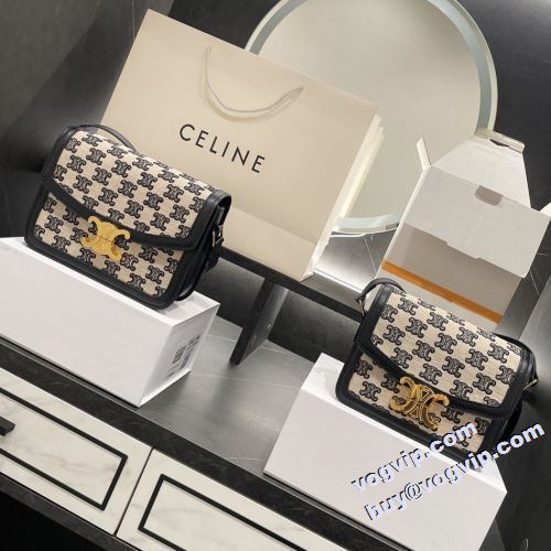 2022 セリーヌ CELINE ショルダーバッグ デザイン性の高い CELINEコピー 4色可選 使い勝手のいいバッグ