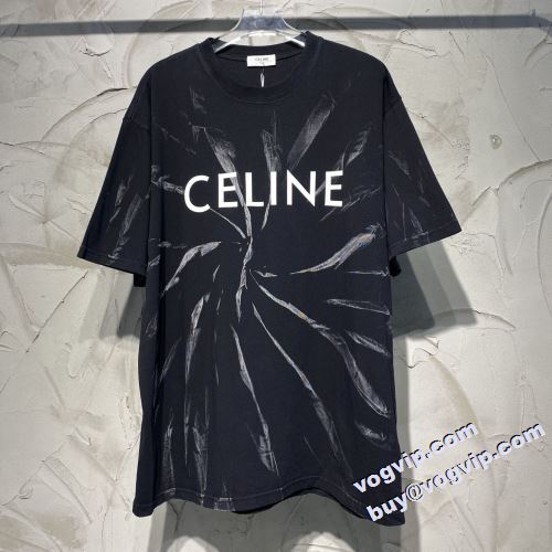 デザイン性の高い お買得 2022 セリーヌ CELINEコピー ブランド 半袖Tシャツ