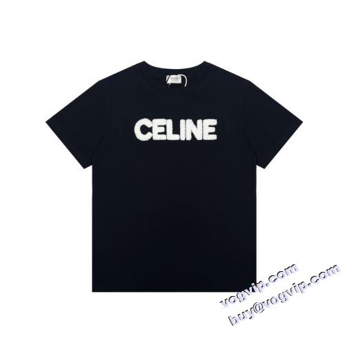 大人のおしゃれに 2022 セリーヌ CELINE スーパーコピー 激安 半袖Tシャツ 気軽にカジュアルに使える 2色可選