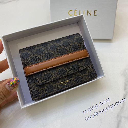 2022 圧倒的な高級感 ミニ財布 ブランド 偽物 通販 小銭入れ セリーヌ CELINE