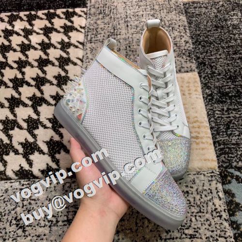  Christian Louboutinコピー 定番のアイテム 2022 クリスチャンルブタンコピー クッション加工 スニーカー シューズ  