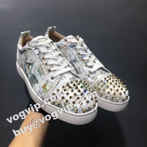  2022 ポップ Christian Louboutinコピー クリスチャンルブタンコピー シューズ スニーカー  抜群な楽チン感ある大定番   
