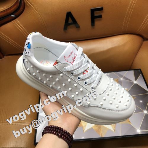  2色可選 圧倒的な高級感 2022 Christian Louboutinコピー流行り  シューズ スニーカー クリスチャンルブタンコピー   