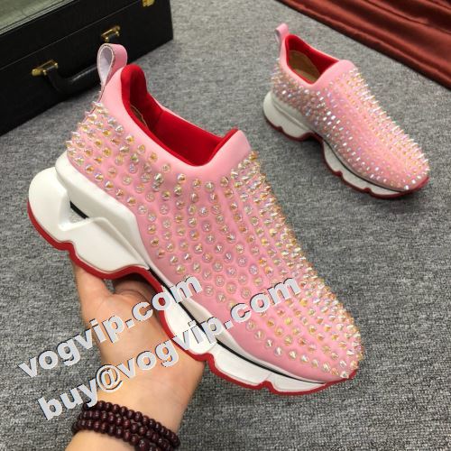  超激得品質保証 2022 Christian Louboutinコピー 著名人の着 シューズ  クリスチャンルブタンコピー  スニーカー   