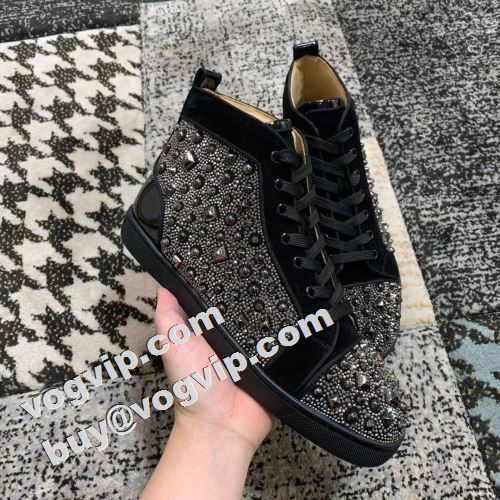  2022 足馴染みのいい シューズ  クリスチャンルブタンコピー  Christian Louboutinコピー スニーカー リゾートスタイル  