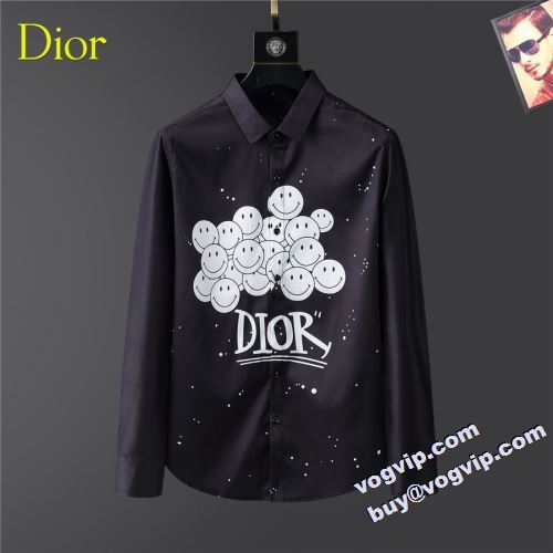 お買い得品 2022秋冬 ディオール DIOR 長袖シャツ 2色可選 ディオールコピー セレブ愛用の超人気商品