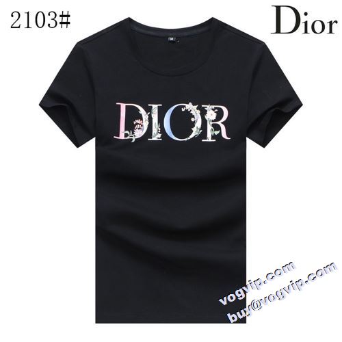 機能性?耐久性抜群 2022秋冬 ディオールブランド コピー ディオール DIOR 半袖Tシャツ 2色可選