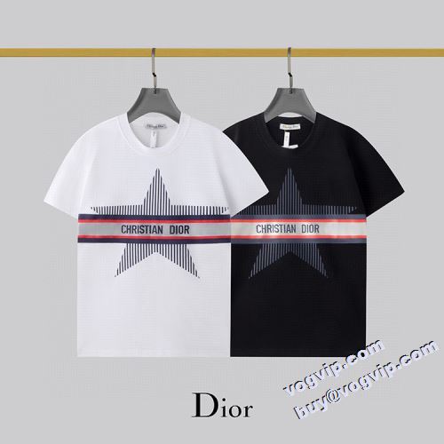 10年保証 日本未発売 2022秋冬 ディオール DIOR 半袖Tシャツ 2色可選 DIORコピー