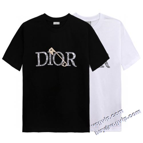 DIORブランド 偽物 通販 今話題の最新作 2022秋冬 ディオール DIOR 半袖Tシャツ 2色可選