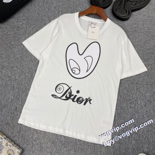 DIORスーパーコピー 耐久性に優れ 2022秋冬 ディオール DIOR 半袖Tシャツ 2色可選