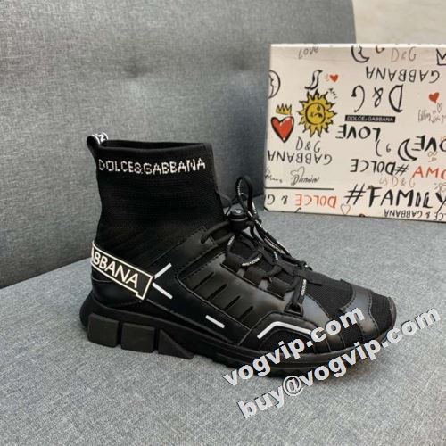  ドルチェ＆ガッバーナコピー Dolce&Gabbanaコピー 大好評  多色可選  2022 ハイトップシューズ シューズ ジョギング 