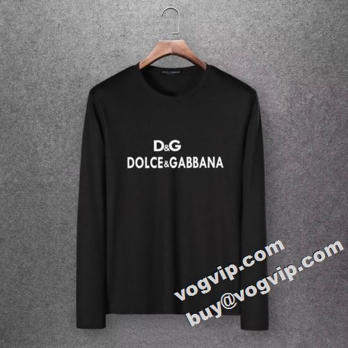  Dolce&Gabbanaコピー  長袖Tシャツ 頑丈な素材 多色可選 ドルチェ＆ガッバーナコピー 2022 TOPセラー賞受賞！    