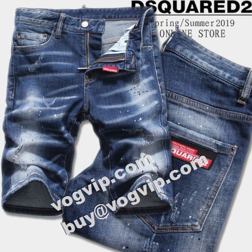  ダメージ加工 ジーンズ  DSQUARED2コピー ショートパンツ ディースクエアードコピー 2022    