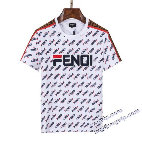 上品に着こなせ 2022 フェンディ FENDI 半袖Tシャツ ブランド コピー しかも丈夫で長持ちしかも涼しい