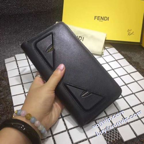 人気商品登場 フェンディスーパーコピー FENDI 長財布 長財布 牛革財布 大容量 革