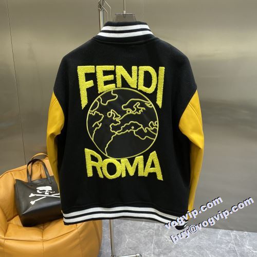 偽物ブランド 2022秋冬 フェンディ FENDI 着心地抜群 ブルゾン コート メンズ ビジネスコート 通勤 冬服 ビジネス カジュアル おしゃれ